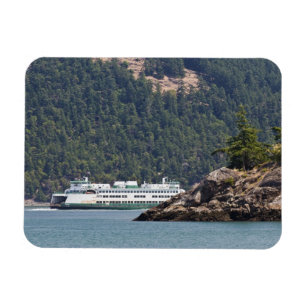 USA, WA. Washington State Ferries Magnet