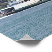 USA, WA. Washington State Ferries Poster (Ecke)