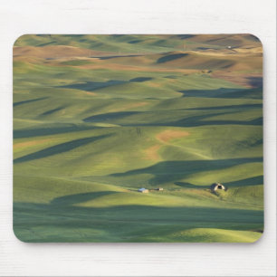USA, WA, Whitman Co., Palouse-Farmfelder von Mousepad