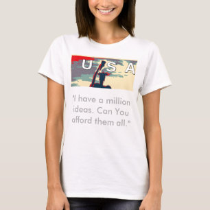 USA Wandel: Einheitliches Design für eine stärkere T-Shirt