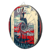 USA-Wandel: Stärkeres gemeinsames einheitliches De Dartscheibe (Vorderseite rechts)