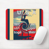 USA-Wandel: Stärkeres gemeinsames einheitliches De Mousepad (Mit Mouse)