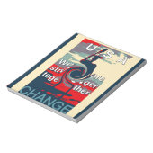 USA-Wandel: Stärkeres gemeinsames einheitliches De Notizblock (Rotiert)