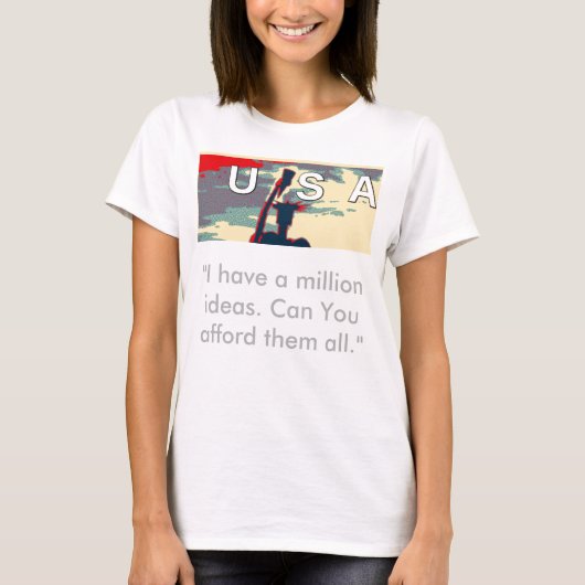 USA-Wandel: Stärkeres gemeinsames einheitliches De T-Shirt (Vorderseite)