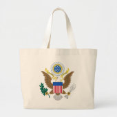 USA-Wappen jtt Jumbo Stoffbeutel (Vorne)
