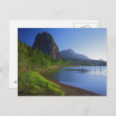 USA, Washington, Beacon Rock Staat Park, Beacon Postkarte (Vorne/Hinten)