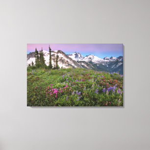 USA, Washington, Cascade Mountains, Norden Leinwanddruck