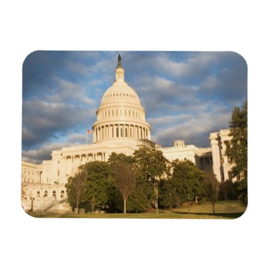 USA, Washington DC, Hauptstadt Gebäude Magnet (Horizontal)