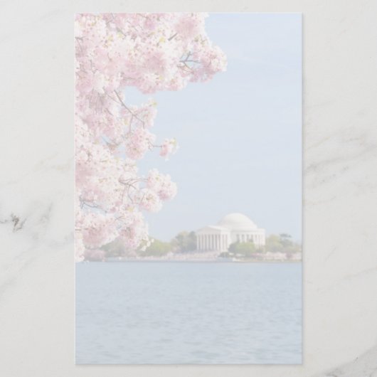 USA, Washington DC, Kirschbaum Briefpapier (Vorderseite)