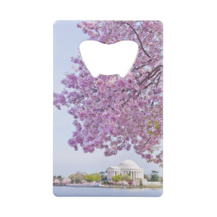 USA, Washington DC, Kirschbaum in der Blüte Geldkarten Flaschenöffner