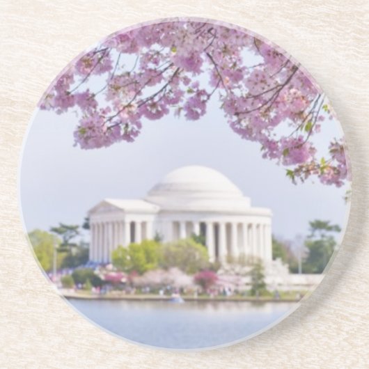 USA, Washington DC, Kirschbaum in der Blüte Getränkeuntersetzer (Vorne)