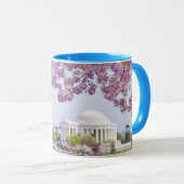 USA, Washington DC, Kirschbaum in der Blüte Tasse (VorderseiteRechts)