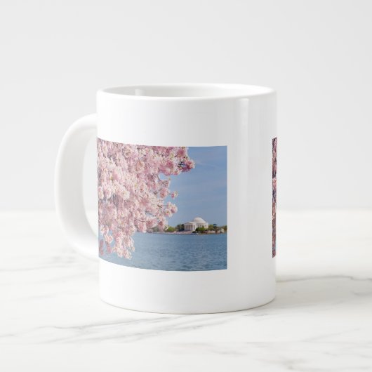 USA, Washington DC, Kirschbaum Jumbo-Tasse (Vorderseite Links)