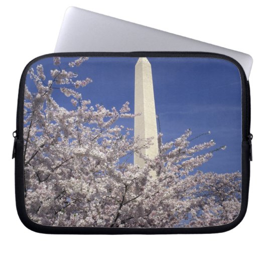 USA, Washington DC. Kirschblüten-Festival und Laptopschutzhülle (Vorderseite)