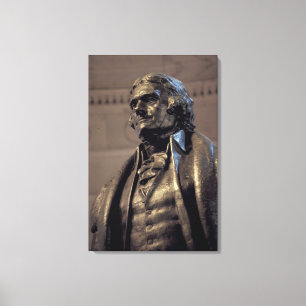 USA, Washington DC. Thomas Jefferson Memorial. Leinwanddruck