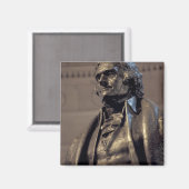 USA, Washington DC. Thomas Jefferson Memorial. Magnet (Vorderseite/Rückseite)