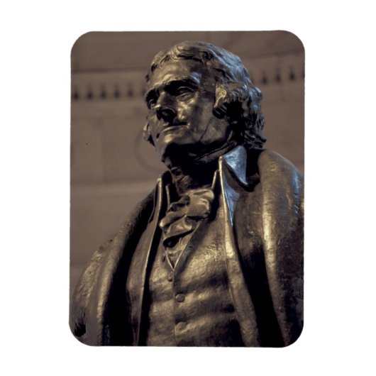 USA, Washington DC. Thomas Jefferson Memorial. Magnet (Vertikal)