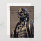 USA, Washington DC. Thomas Jefferson Memorial. Postkarte (Vorne/Hinten)