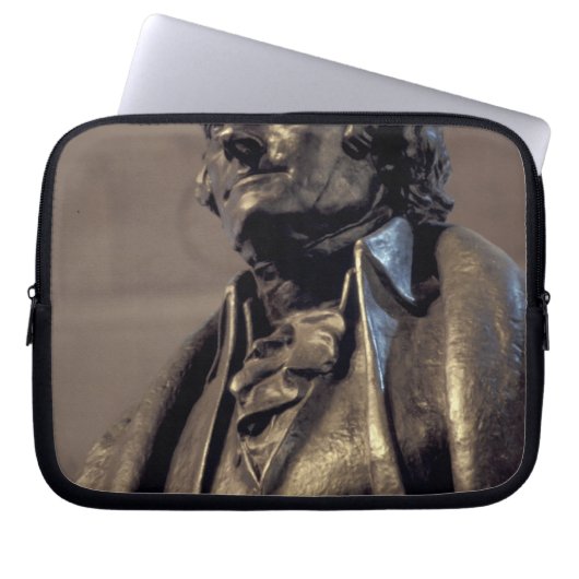 USA, Washington DC. Thomas- Jeffersondenkmal Laptopschutzhülle (Vorderseite)