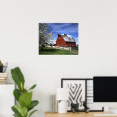 USA, Washington, Ellensburg, Barn Poster (Heimbüro)