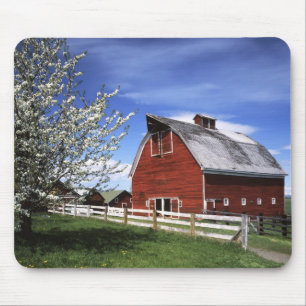 USA, Washington, Ellensburg, Scheune Mousepad