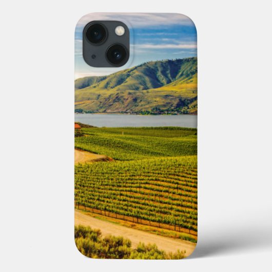 USA, Washington, Lake Chelan. Benson Vineyards Case-Mate iPhone Hülle (Rückseite)