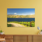 USA, Washington, Lake Chelan. Weinberg Leinwanddruck (Insitu (Wohnzimmer))