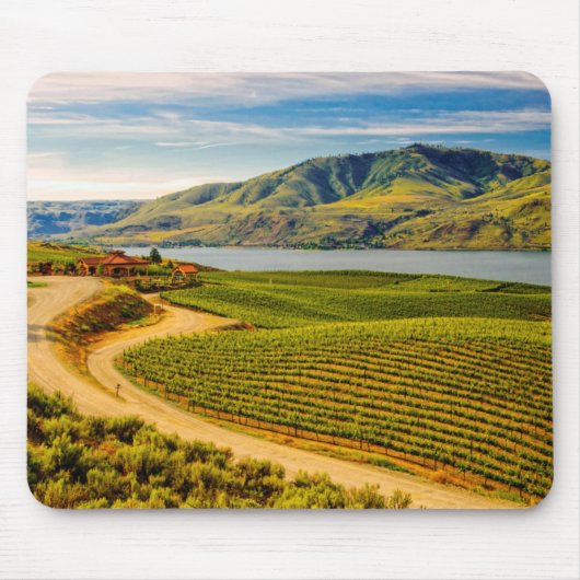 USA, Washington, Lake Chelan. Weintrauben von Bens Mousepad (Vorne)