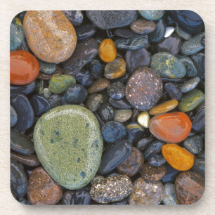 USA, Washington, Lopez Island, Agate Beach Getränkeuntersetzer
