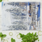 USA, Washington, Methow Tal, Scheunen herein Geschirrtuch (Gefaltet)