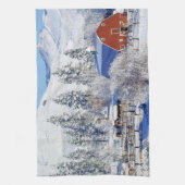 USA, Washington, Methow Tal, Scheunen herein Geschirrtuch (Vertikal)