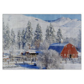 USA, Washington, Methow Tal, Scheunen herein Schneidebrett (Vorderseite)