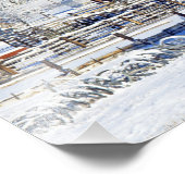 USA, Washington, Methow Valley, Barns in Fotodruck (Ecke)