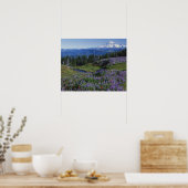 USA, Washington Mt. Adams Wilderness, Meadows Poster (Küche)