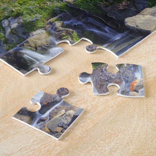 USA, Washington, Mt. Rainier NP, Mt. Rainier und 2 Puzzle (Seite)