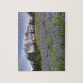 USA, Washington, Mt. Rainier NP, Mt. Rainier und Puzzle (Vertikal)