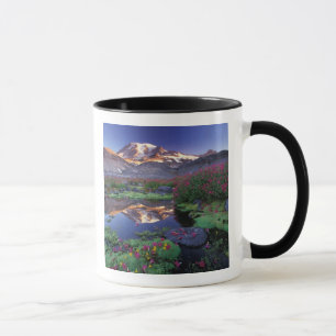USA, Washington, Mt. Rainier NP, Sonnenaufgang, Tasse
