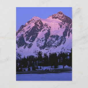 USA, Washington, Mt. Shuskan in North Cascades Postkarte