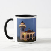 USA, Washington, Mukilteo. Mukilteo Leuchtturm Tasse (Links)