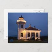 USA, Washington, Mukilteo. Mukilteo Lighthouse Postkarte (Vorne/Hinten)