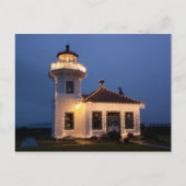 USA, Washington, Mukilteo. Mukilteo Lighthouse Postkarte (Vorderseite)