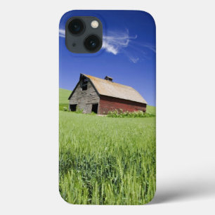 USA, Washington, Old Red Barn in the Spring Case-Mate iPhone Hülle
