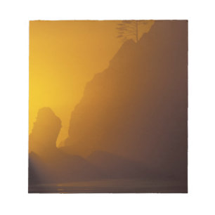 USA, Washington, Olympic Nat'l Park, Sonnenunterga Notizblock