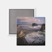 USA, Washington, Olympic NP, Magnet (Vorderseite/Rückseite)