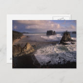USA, Washington, Olympic NP, Postkarte (Vorne/Hinten)