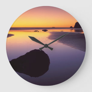 USA, Washington, Olympic Peninsula Große Wanduhr