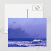 USA, Washington, Olympischer Nationalpark. Nebel Postkarte (Vorne/Hinten)