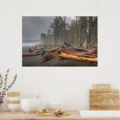 USA, Washington, Olympischer Nationalpark, Rialto Poster (Küche)