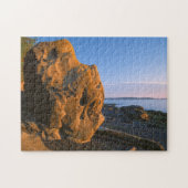 USA, Washington, Orcas Island, Boulder Puzzle (Horizontal)