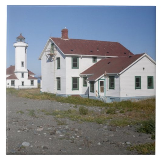 USA, Washington, Port Townsend, Point Wilson Fliese (Vorderseite)